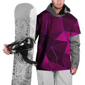 Накидка на куртку 3D с принтом Mosaic fashion в Новосибирске, 100% полиэстер |  | abstraction | geometry | polygon | абстракция | геометрия | грань | краски | кубик | кубики | линии | мозаика | полигон | разноцветные | ребро | текстура | тени | узор