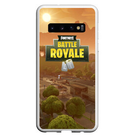 Чехол для Samsung Galaxy S10 с принтом Fortnite Battle Royale в Новосибирске, Силикон | Область печати: задняя сторона чехла, без боковых панелей | Тематика изображения на принте: 99 problem | 99 problems | abstract | battle | black | fortnite | heroes | royale | survival | абстракция | битва | королевская | королей | фартнайт | фортнайт | фортнит | черная