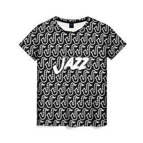 Женская футболка 3D с принтом Jazz в Новосибирске, 100% полиэфир ( синтетическое хлопкоподобное полотно) | прямой крой, круглый вырез горловины, длина до линии бедер | jazz | африканские ритмы | афроамериканский | блюз | вокально | гармоническая | джаз | джас | европейская | жаз | жас | инструментальная | музыка | музыкальный | регтайм | структура | фольклор