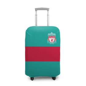 Чехол для чемодана 3D с принтом FC Liverpool в Новосибирске, 86% полиэфир, 14% спандекс | двустороннее нанесение принта, прорези для ручек и колес | england | football | liverpool fc | logo | sport | англия | арт | ливерпуль | лига | лого | спорт | текстура | фк | футбол | футбольный клуб | эмблема