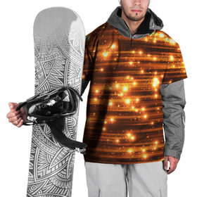 Накидка на куртку 3D с принтом Огоньки в Новосибирске, 100% полиэстер |  | Тематика изображения на принте: кометы | космос | метеорит | огоньки | свет | яркий
