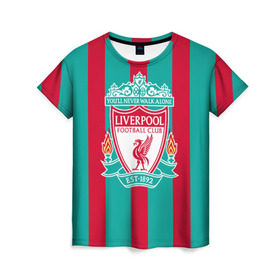 Женская футболка 3D с принтом Liverpool FC в Новосибирске, 100% полиэфир ( синтетическое хлопкоподобное полотно) | прямой крой, круглый вырез горловины, длина до линии бедер | england | football | liverpool fc | logo | sport | англия | арт | ливерпуль | лига | лого | спорт | текстура | фк | футбол | футбольный клуб | эмблема