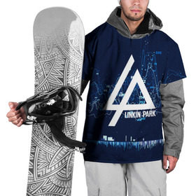 Накидка на куртку 3D с принтом Linkin Park music collection в Новосибирске, 100% полиэстер |  | linkin park | logo | music | pop | rock | usa | альтернатива | америка | металл | музыка | музыкальный | поп | рок | честер беннингтон