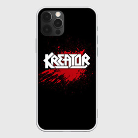 Чехол для iPhone 12 Pro Max с принтом Kreator в Новосибирске, Силикон |  | Тематика изображения на принте: band | blood | kreator | metal | music | rock | атрибутика | группа | кровь | метал | музыка | рок