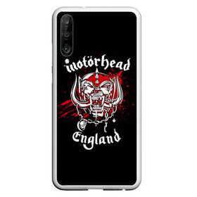 Чехол для Honor P30 с принтом Motorhead в Новосибирске, Силикон | Область печати: задняя сторона чехла, без боковых панелей | band | blood | metal | motorhead | music | rock | атрибутика | группа | кровь | метал | музыка | рок