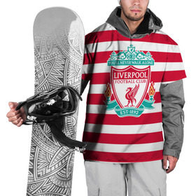 Накидка на куртку 3D с принтом FC Liverpool в Новосибирске, 100% полиэстер |  | Тематика изображения на принте: england | football | liverpool fc | англия | ливерпуль | лого | фк | футбол | футбольный клуб