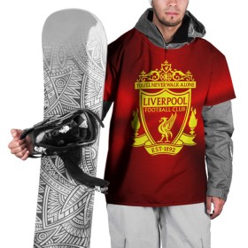 Накидка на куртку 3D с принтом ФК Ливерпуль в Новосибирске, 100% полиэстер |  | england | football | liverpool fc | logo | sport | англия | арт | ливерпуль | лига | лого | спорт | текстура | фк | футбол | футбольный клуб | эмблема