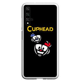 Чехол для Honor 20 с принтом Cuphead в Новосибирске, Силикон | Область печати: задняя сторона чехла, без боковых панелей | Тематика изображения на принте: 