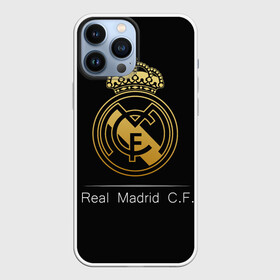 Чехол для iPhone 13 Pro Max с принтом Real Gold Edition в Новосибирске,  |  | champions | league | madrid | real | spain | испания | лига | мадрид | реал | чемпионов