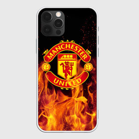 Чехол для iPhone 12 Pro Max с принтом FC Manchester United в Новосибирске, Силикон |  | Тематика изображения на принте: fc manchester united | manchester | манчестер юнайтед | футбол