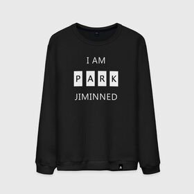 Мужской свитшот хлопок с принтом BTS I am Park Jiminned II в Новосибирске, 100% хлопок |  | 