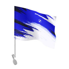Флаг для автомобиля с принтом bmw sport original blue в Новосибирске, 100% полиэстер | Размер: 30*21 см | auto | automobile | bmw | car | machine | motor | motor car | sport car | автомашина | бмв | легковой автомобиль | спортивный автомобиль | тачка