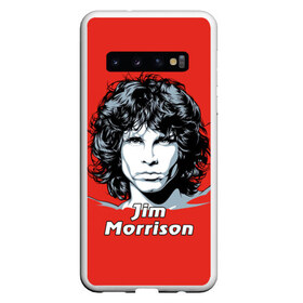 Чехол для Samsung Galaxy S10 с принтом Jim Morrison в Новосибирске, Силикон | Область печати: задняя сторона чехла, без боковых панелей | Тематика изображения на принте: the doors | автор песен | вокалист | джим моррисон | звезда | музыка | певец | поэт | рок | рок музыка | фронтмен