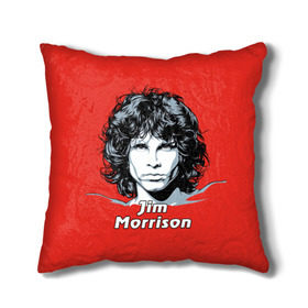 Подушка 3D с принтом Jim Morrison в Новосибирске, наволочка – 100% полиэстер, наполнитель – холлофайбер (легкий наполнитель, не вызывает аллергию). | состоит из подушки и наволочки. Наволочка на молнии, легко снимается для стирки | the doors | автор песен | вокалист | джим моррисон | звезда | музыка | певец | поэт | рок | рок музыка | фронтмен