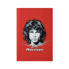 Обложка для паспорта матовая кожа с принтом Jim Morrison в Новосибирске, натуральная матовая кожа | размер 19,3 х 13,7 см; прозрачные пластиковые крепления | Тематика изображения на принте: the doors | автор песен | вокалист | джим моррисон | звезда | музыка | певец | поэт | рок | рок музыка | фронтмен