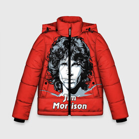Зимняя куртка для мальчиков 3D с принтом Jim Morrison в Новосибирске, ткань верха — 100% полиэстер; подклад — 100% полиэстер, утеплитель — 100% полиэстер | длина ниже бедра, удлиненная спинка, воротник стойка и отстегивающийся капюшон. Есть боковые карманы с листочкой на кнопках, утяжки по низу изделия и внутренний карман на молнии. 

Предусмотрены светоотражающий принт на спинке, радужный светоотражающий элемент на пуллере молнии и на резинке для утяжки | the doors | автор песен | вокалист | джим моррисон | звезда | музыка | певец | поэт | рок | рок музыка | фронтмен
