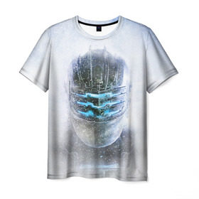 Мужская футболка 3D с принтом Dead Space в Новосибирске, 100% полиэфир | прямой крой, круглый вырез горловины, длина до линии бедер | Тематика изображения на принте: dead | space | айзек | вирус | зомби | игра | ишимура | кларк | космос | костюм | мёртвый | монстр