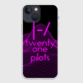Чехол для iPhone 13 mini с принтом twenty one pilots neon music в Новосибирске,  |  | группа | инди поп | синти поп