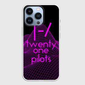 Чехол для iPhone 13 Pro с принтом twenty one pilots neon music в Новосибирске,  |  | Тематика изображения на принте: группа | инди поп | синти поп