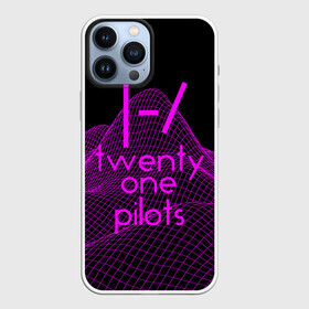 Чехол для iPhone 13 Pro Max с принтом twenty one pilots neon music в Новосибирске,  |  | группа | инди поп | синти поп