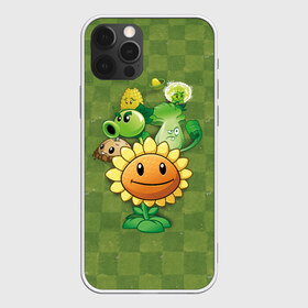 Чехол для iPhone 12 Pro Max с принтом Plants vs Zombies в Новосибирске, Силикон |  | plants | plants vs zombies | zombies | зомби против растений