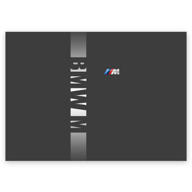 Поздравительная открытка с принтом BMW 2018 M Sport в Новосибирске, 100% бумага | плотность бумаги 280 г/м2, матовая, на обратной стороне линовка и место для марки
 | Тематика изображения на принте: bmw | бмв | марка | машины