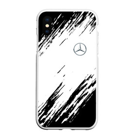 Чехол для iPhone XS Max матовый с принтом MERCEDES BENZ SPORT в Новосибирске, Силикон | Область печати: задняя сторона чехла, без боковых панелей | mercedes | марка | машины | мерседес