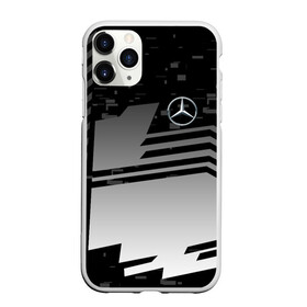 Чехол для iPhone 11 Pro матовый с принтом MERCEDES BENZ SPORT в Новосибирске, Силикон |  | mercedes | марка | машины | мерседес