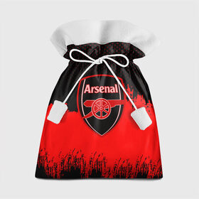 Подарочный 3D мешок с принтом FC Arsenal Original uniform в Новосибирске, 100% полиэстер | Размер: 29*39 см | Тематика изображения на принте: football | soccer | арсенал