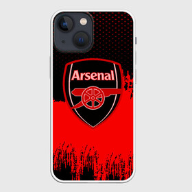 Чехол для iPhone 13 mini с принтом FC Arsenal Original uniform в Новосибирске,  |  | Тематика изображения на принте: football | soccer | арсенал