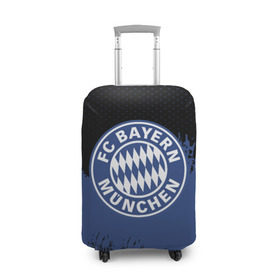 Чехол для чемодана 3D с принтом FC Bayern Munchen uniform в Новосибирске, 86% полиэфир, 14% спандекс | двустороннее нанесение принта, прорези для ручек и колес | football | soccer | байерн