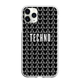 Чехол для iPhone 11 Pro матовый с принтом Techno в Новосибирске, Силикон |  | ebm | edm | hi nrg | techno | габбер | даб | детройт | дип | индастриал | италиан | минимал | музыка | синтипоп | тек хаус | техно | фанк | хард | чикаго хаус | шранц | эйсид | электро | электронная