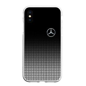 Чехол для iPhone XS Max матовый с принтом MERCEDES BENZ SPORT в Новосибирске, Силикон | Область печати: задняя сторона чехла, без боковых панелей | mercedes | марка | машины | мерседес