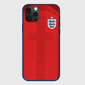 Чехол для iPhone 12 Pro с принтом England away WC 2018 в Новосибирске, силикон | область печати: задняя сторона чехла, без боковых панелей | cup | england | fifa | russia | world | англия | мира | россия | чемпионат