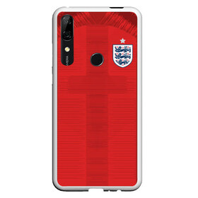 Чехол для Honor P Smart Z с принтом England away WC 2018 в Новосибирске, Силикон | Область печати: задняя сторона чехла, без боковых панелей | Тематика изображения на принте: cup | england | fifa | russia | world | англия | мира | россия | чемпионат