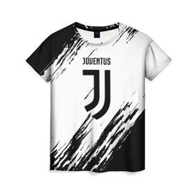 Женская футболка 3D с принтом Juventus 2018 Original в Новосибирске, 100% полиэфир ( синтетическое хлопкоподобное полотно) | прямой крой, круглый вырез горловины, длина до линии бедер | fly emirates | juventus | ronaldo | клуб | линии | мода | модные | мяч | реал мадрид | спорт | спортивные | стиль | футбол | футбольный клуб | экстрим | эмблема | ювентус