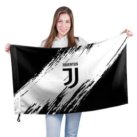 Флаг 3D с принтом Juventus 2018 Original в Новосибирске, 100% полиэстер | плотность ткани — 95 г/м2, размер — 67 х 109 см. Принт наносится с одной стороны | fly emirates | juventus | ronaldo | клуб | линии | мода | модные | мяч | реал мадрид | спорт | спортивные | стиль | футбол | футбольный клуб | экстрим | эмблема | ювентус