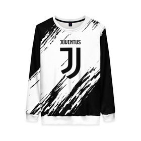 Женский свитшот 3D с принтом Juventus 2018 Original в Новосибирске, 100% полиэстер с мягким внутренним слоем | круглый вырез горловины, мягкая резинка на манжетах и поясе, свободная посадка по фигуре | fly emirates | juventus | ronaldo | клуб | линии | мода | модные | мяч | реал мадрид | спорт | спортивные | стиль | футбол | футбольный клуб | экстрим | эмблема | ювентус