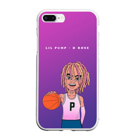 Чехол для iPhone 7Plus/8 Plus матовый с принтом Lil Pump D Rose в Новосибирске, Силикон | Область печати: задняя сторона чехла, без боковых панелей | hip hop | hiphop | lil pump | mc | rap | газзи гарсия | зачитал | клауд | клауд рэп | лил памп | лили | мс | памп | реп | репер | речитатив | рэп | рэпер | трэп | хип | хип хоп | хипхоп | хоп