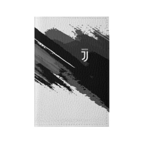 Обложка для паспорта матовая кожа с принтом FC Juventus Original 2018 в Новосибирске, натуральная матовая кожа | размер 19,3 х 13,7 см; прозрачные пластиковые крепления | football | soccer | ювентус