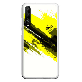 Чехол для Honor P30 с принтом FC Borussia Original 2018 в Новосибирске, Силикон | Область печати: задняя сторона чехла, без боковых панелей | Тематика изображения на принте: football | soccer | боруссия