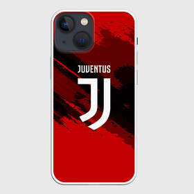 Чехол для iPhone 13 mini с принтом JUVENTUS SPORT RED в Новосибирске,  |  | football | soccer | ювентус