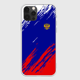 Чехол для iPhone 12 Pro Max с принтом RUSSIA SPORT РОССИЯ СПОРТ в Новосибирске, Силикон |  | russia | белый | болельщик | герб | двуглавый орел | корона | красный | лошадь | модные | надписи | орел | патриот | россия | синий | спорт | спортивные | триколор | униформа | фанат | цвет