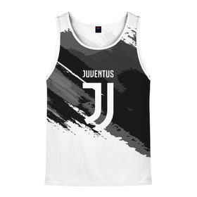 Мужская майка 3D с принтом JUVENTUS SPORT STYLE в Новосибирске, 100% полиэстер | круглая горловина, приталенный силуэт, длина до линии бедра. Пройма и горловина окантованы тонкой бейкой | Тематика изображения на принте: football | soccer | ювентус