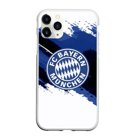 Чехол для iPhone 11 Pro матовый с принтом BAYERN MUNCHEN SPORT STYLE в Новосибирске, Силикон |  | football | soccer | байерн