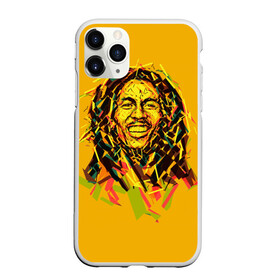 Чехол для iPhone 11 Pro Max матовый с принтом bob marley в Новосибирске, Силикон |  | гитарист | марли | музыкант | неста | регги | роберт