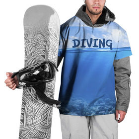 Накидка на куртку 3D с принтом Дайвинг в Новосибирске, 100% полиэстер |  | Тематика изображения на принте: coral reef | diver | diving | underwater | вода | водолаз | волна | дайвер | коралловые рифы | море | ныряние | океан | подводный мир