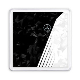 Магнит 55*55 с принтом MERCEDES BENZ SPORT в Новосибирске, Пластик | Размер: 65*65 мм; Размер печати: 55*55 мм | mercedes | марка | машины | мерседес