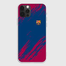 Чехол для iPhone 12 Pro с принтом FC BARCELONA (BARCA) | ФК БАРСЕЛОНА в Новосибирске, силикон | область печати: задняя сторона чехла, без боковых панелей | fc | fc barcelona | fcb | fly emirates | ronaldo | абстракция | барселона | геометрия | зож | клуб | линии | месси | модные | мяч | реал мадрид | спорт | спортивные | тренды | футбол | футбольный клуб | эмблема