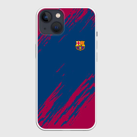 Чехол для iPhone 13 с принтом FC BARCELONA (BARCA) | ФК БАРСЕЛОНА в Новосибирске,  |  | fc | fc barcelona | fcb | fly emirates | ronaldo | абстракция | барселона | геометрия | зож | клуб | линии | месси | модные | мяч | реал мадрид | спорт | спортивные | тренды | футбол | футбольный клуб | эмблема